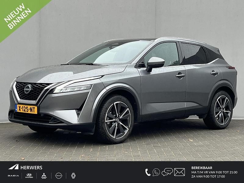 Grijs Occasion 2024 Nissan Qashqai Tekna SUV | € 32.935 (Eerlijke prijs) - Afbeelding 1/4