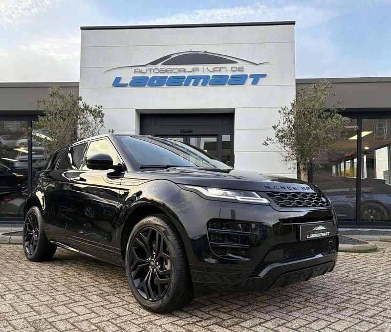 Zwart (metallic) Occasion 2023 Land Rover Range Rover evoque R-Dynamic SUV | € 45.795 (Eerlijke prijs) - Afbeelding 1/4