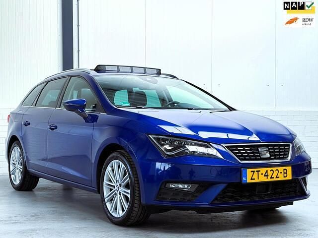Blauw Occasion 2019 Seat Leon ST Business Stationwagen | € 14.950 (Eerlijke prijs) - Afbeelding 1/4