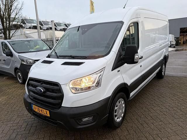 Wit Gebruikt 2024 Ford Transit Van | € 32.500 (Eerlijke prijs) - Afbeelding 1/4
