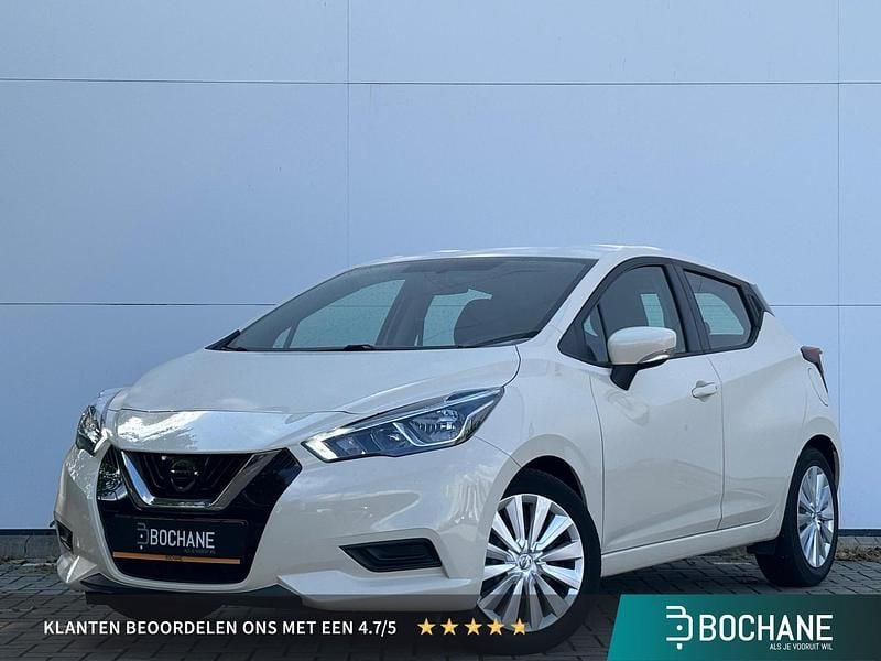Wit Gebruikt 2020 Nissan Micra Acenta Hatchback | € 13.095 (Eerlijke prijs) - Afbeelding 1/4