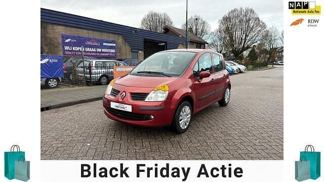 Rood Gebruikt 2004 Renault Modus Expression MPV | € 995 (Goede deal) - Afbeelding 1/4