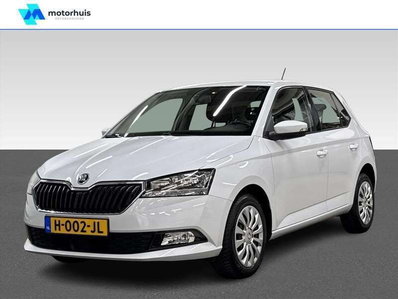 Wit Gebruikt 2020 Skoda Fabia Ambition Hatchback | € 10.945 (Eerlijke prijs) - Afbeelding 1/4
