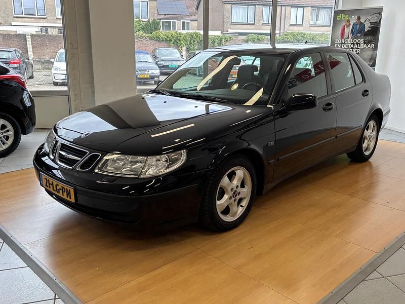Occasion Saab 9-5 Linear 150 PK (110 kW) 2003 Zwart Sedan