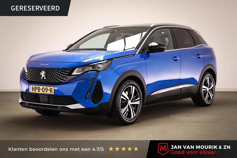 Blauw Gebruikt 2020 Peugeot 3008 GT-line SUV | € 22.695 (Goede deal) - Afbeelding 1/4