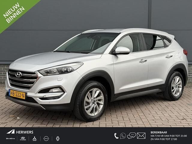 Grijs Occasion 2015 Hyundai Tucson Premium SUV | € 17.435 (Eerlijke prijs) - Afbeelding 1/4