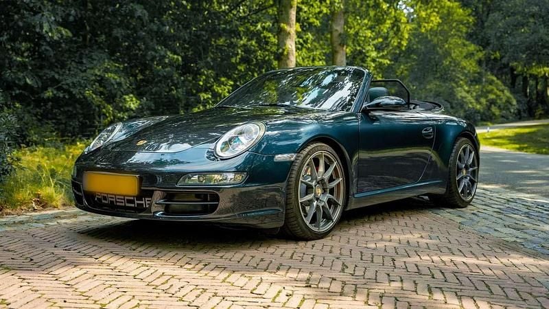 Grijs Gebruikt 2006 Porsche 911 Carrera S Cabriolet Cabriolet | € 54.000 - Afbeelding 1/4