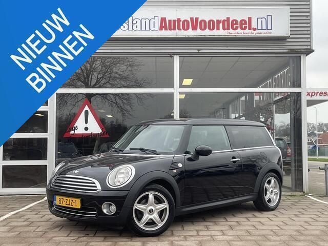Zwart Gebruikt 2009 Mini Cooper Clubman Chili Stationwagen | € 5.749 (Eerlijke prijs) - Afbeelding 1/4