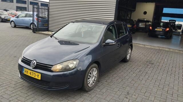 Blauw Gebruikt 2008 VW Golf VI Trendline Hatchback | € 3.499 (Eerlijke prijs) - Afbeelding 1/4