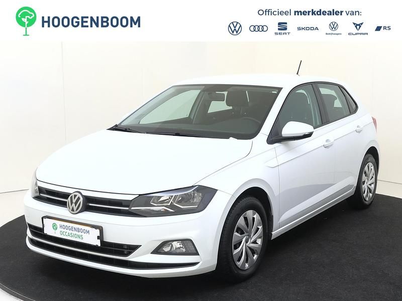 Wit Occasion 2019 VW Polo Comfortline Hatchback | € 16.450 (Eerlijke prijs) - Afbeelding 1/4