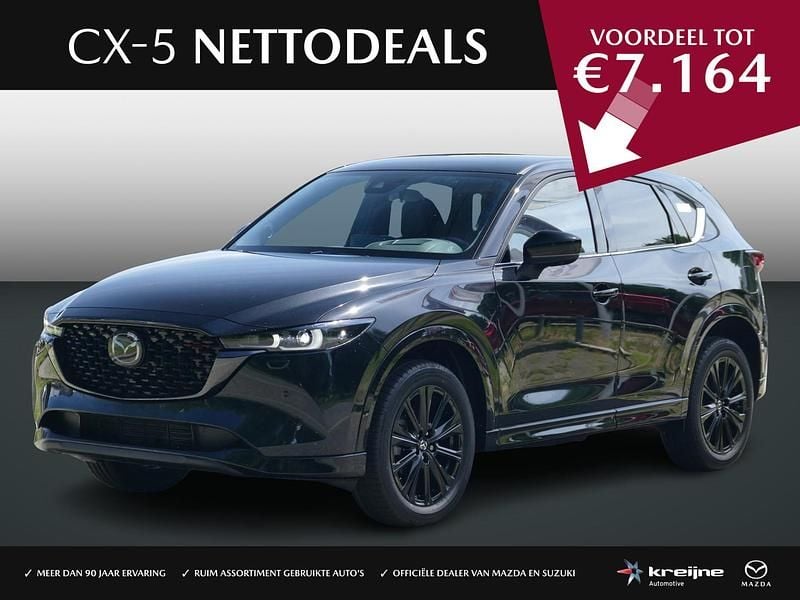 Nieuw Mazda CX-5 Homura-Line 165 PK (121 kW) 2025 Zwart SUV