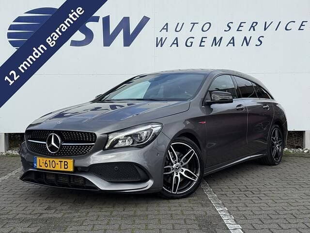 Grijs Gebruikt 2018 Mercedes CLA220 Shooting Brake AMG line Stationwagen | € 20.950 - Afbeelding 1/4