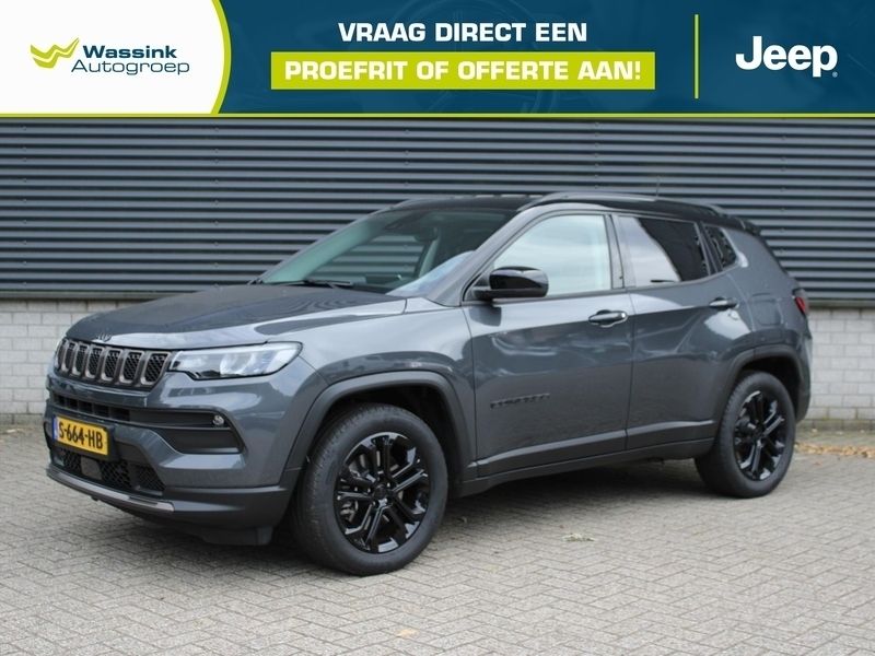 Graphite grey (grijs metallic) Gebruikt 2023 Jeep Compass SUV | € 30.585 (Eerlijke prijs) - Afbeelding 1/3