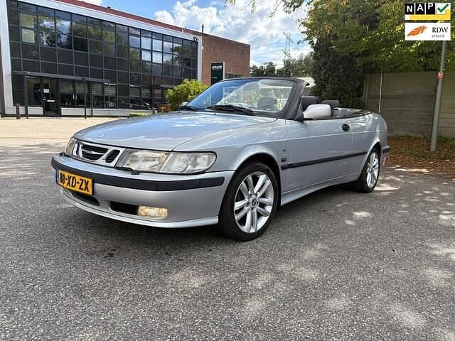 Grijs Gebruikt 2000 Saab 9-3 Cabriolet | € 2.950 (Goede deal) - Afbeelding 1/4