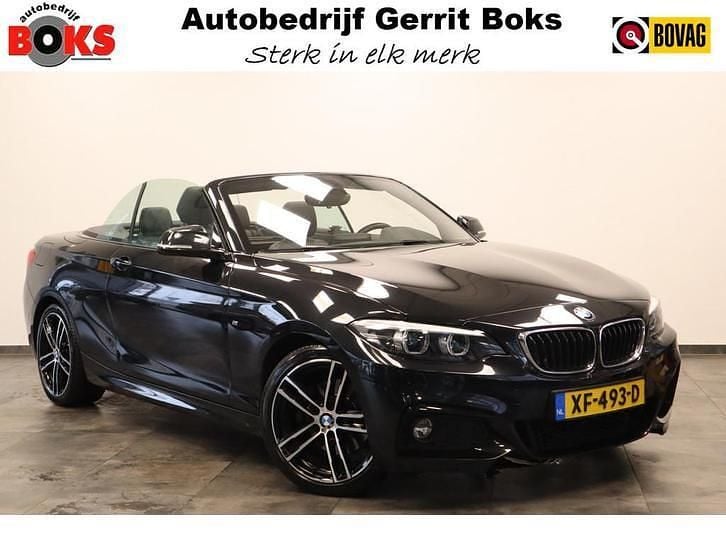 Occasion BMW 220 Executive 184 PK (135 kW) 2018 Zwart Cabriolet