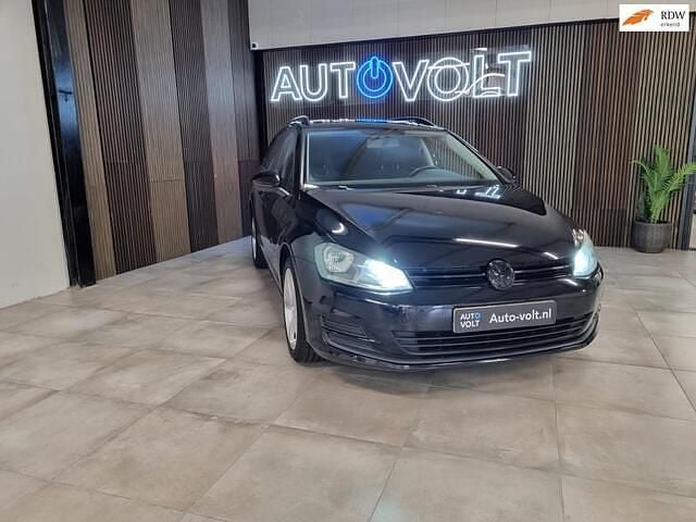 Zwart Gebruikt 2014 VW Golf VII Trendline Stationwagen | € 5.750 (Eerlijke prijs) - Afbeelding 1/4