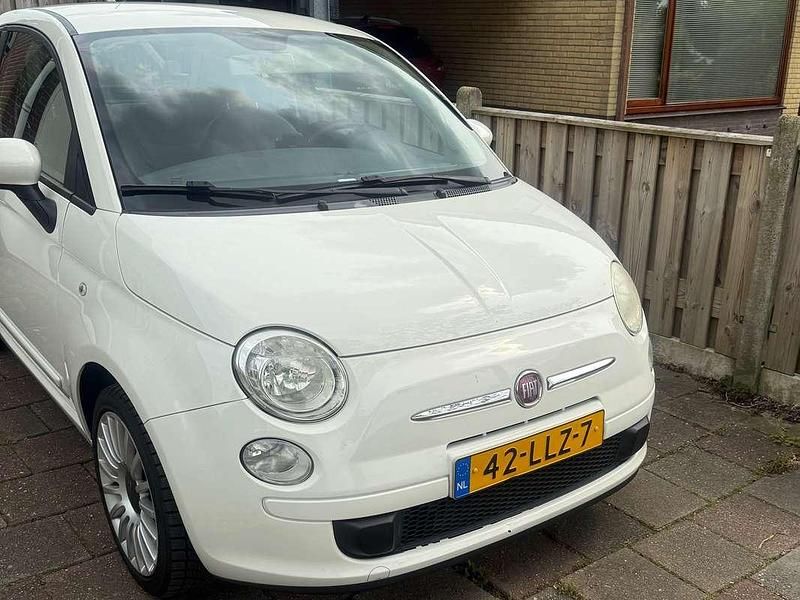 Wit Gebruikt 2010 Fiat 500 Sport Hatchback | € 4.250 (Eerlijke prijs) - Afbeelding 1/4