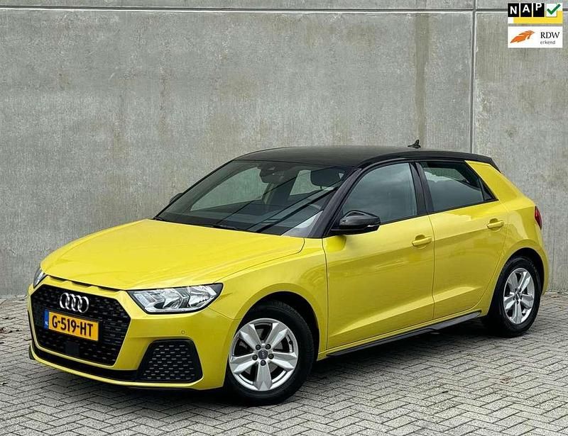 Geel Gebruikt 2019 Audi A1 Sportback Hatchback | € 13.970 (Super prijs) - Afbeelding 1/4