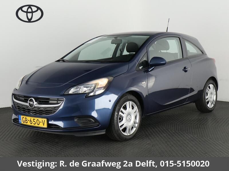Blauw Gebruikt 2015 Opel Corsa Edition Hatchback | € 9.700 (Eerlijke prijs) - Afbeelding 1/3