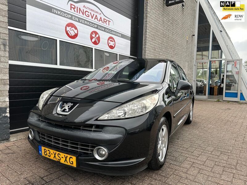 Zwart Gebruikt 2007 Peugeot 207 Hatchback | € 2.499 (Eerlijke prijs) - Afbeelding 1/4