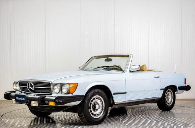 Blauw Gebruikt 1978 Mercedes SL450 Cabriolet | € 9.900 - Afbeelding 1/4