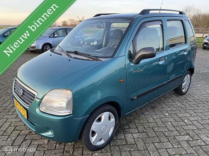 Groen Occasion 2003 Suzuki Wagon R+ GLS Stationwagen | € 650 (Eerlijke prijs) - Afbeelding 1/4