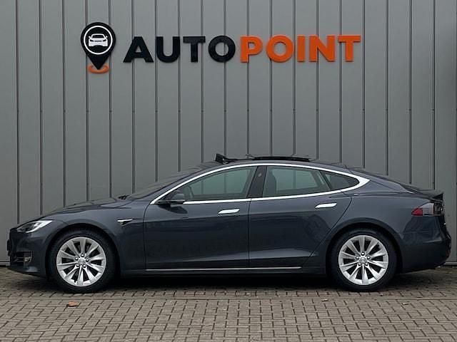 Occasion Tesla Model S 350 kW (476 PK) 2018 Grijs Hatchback