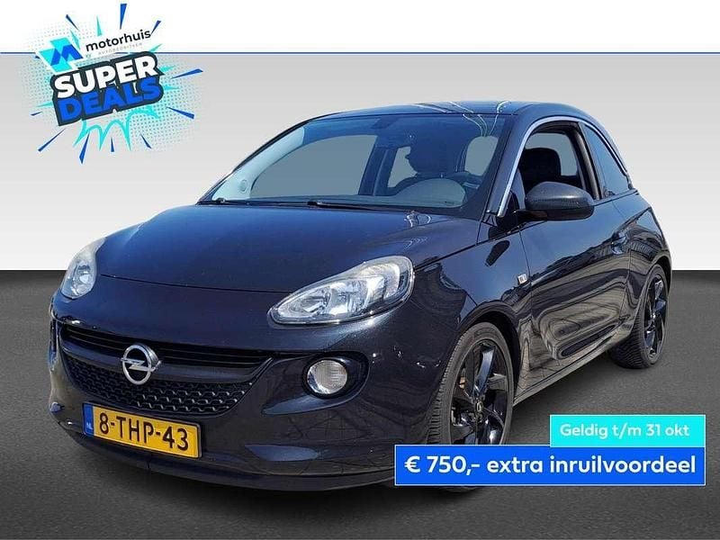 Zwart Gebruikt 2014 Opel Adam Slam Hatchback | € 7.970 (Eerlijke prijs) - Afbeelding 1/4