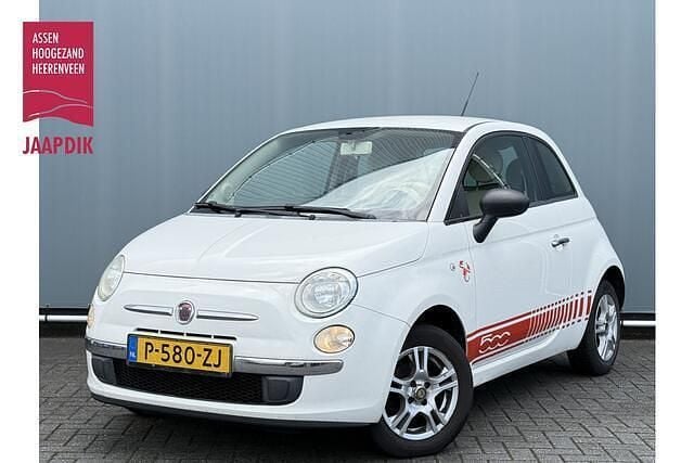 Wit Gebruikt 2009 Fiat 500 Hatchback | € 3.244 (Eerlijke prijs) - Afbeelding 1/3