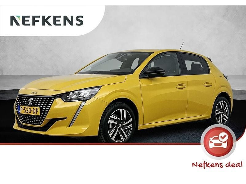 Geel Gebruikt 2022 Peugeot 208 Allure Hatchback | € 15.800 (Goede deal) - Afbeelding 1/3