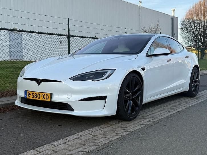 Occasion Tesla Model S Plaid 759 kW (1033 PK) 2023 Wit Hatchback
