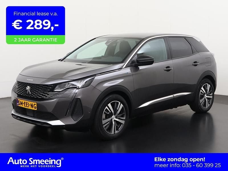 Grijs Gebruikt 2021 Peugeot 3008 Allure SUV | € 22.895 (Super prijs) - Afbeelding 1/4
