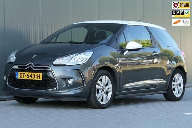 Grijs Gebruikt 2015 Citroën DS3 Business Class Hatchback | € 4.440 (Eerlijke prijs) - Afbeelding 1/4