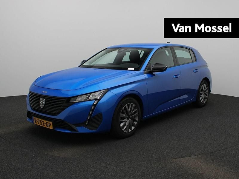 Blauw Gebruikt 2022 Peugeot 308 Business-Line Hatchback | € 18.940 (Eerlijke prijs) - Afbeelding 1/4