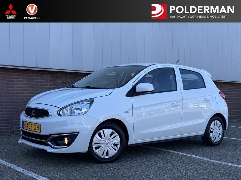 Wit Gebruikt 2020 Mitsubishi Space Star Hatchback | € 9.749 (Iets duurder) - Afbeelding 1/4