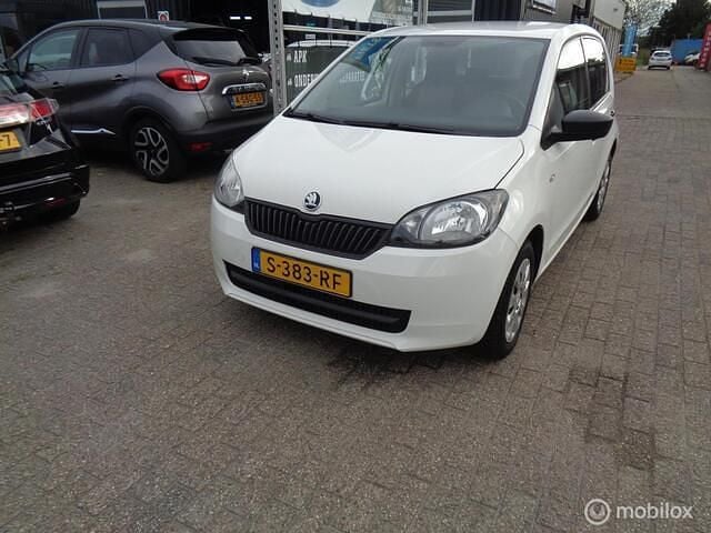 Wit Occasion 2015 Skoda Citigo Elegance Hatchback | € 4.950 (Goede deal) - Afbeelding 1/4