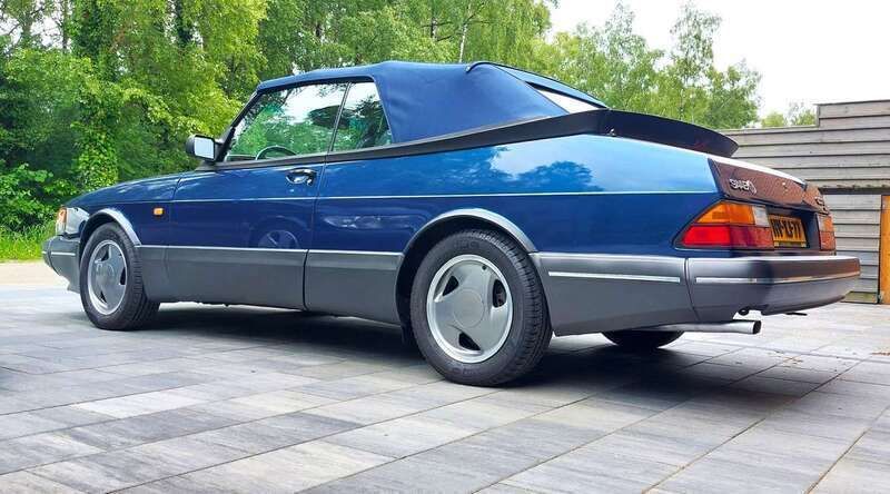 Blauw Gebruikt 1994 Saab 900 Cabriolet Cabriolet | € 17.950 - Afbeelding 1/4