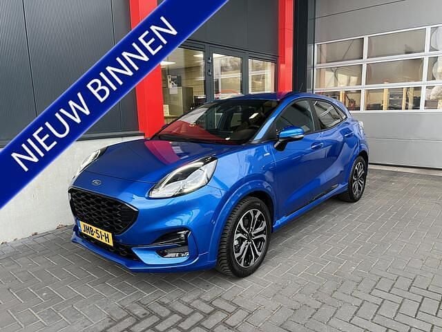 Blauw (metallic) Occasion 2022 Ford Puma ST-Line X SUV | € 18.950 (Super prijs) - Afbeelding 1/4