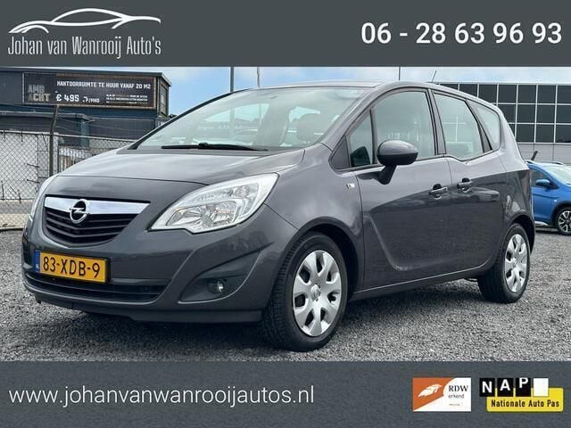 Grijs, metallic lak Gebruikt 2012 Opel Meriva Edition MPV | € 5.500 (Goede deal) - Afbeelding 1/4