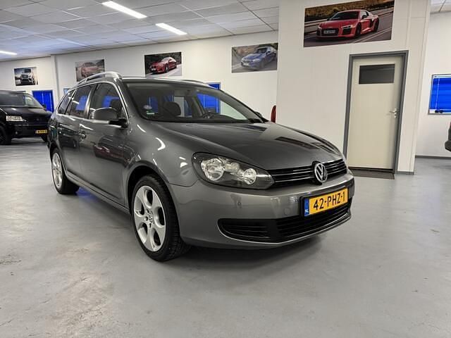 Grijs Gebruikt 2011 VW Golf VI Comfortline Stationwagen | € 4.250 (Eerlijke prijs) - Afbeelding 1/4