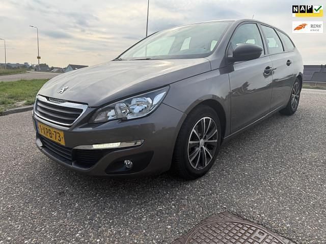 Grijs Gebruikt 2014 Peugeot 308 Access Stationwagen | € 4.999 (Eerlijke prijs) - Afbeelding 1/4