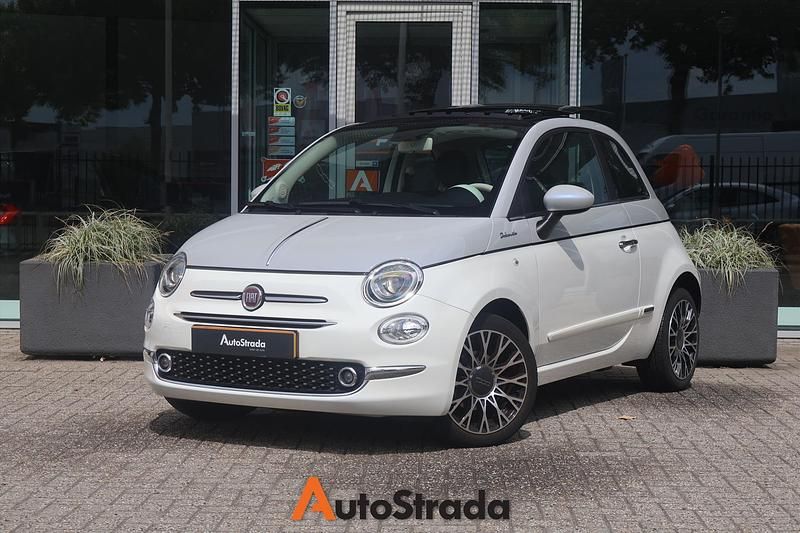 Wit, metallic lak Gebruikt 2021 Fiat 500 Dolcevita Hatchback | € 14.500 (Eerlijke prijs) - Afbeelding 1/4