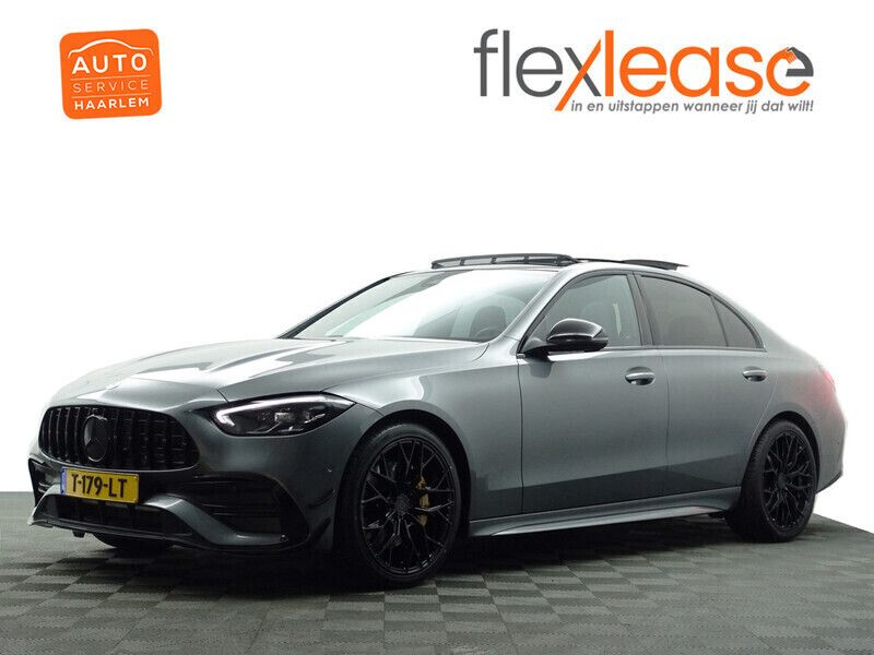 Grijs Gebruikt 2023 Mercedes C180 AMG Sedan | € 54.900 (Duur) - Afbeelding 1/4