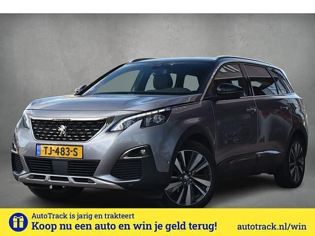 Grijs Gebruikt 2018 Peugeot 5008 GT-line MPV | € 19.950 (Super prijs) - Afbeelding 1/4