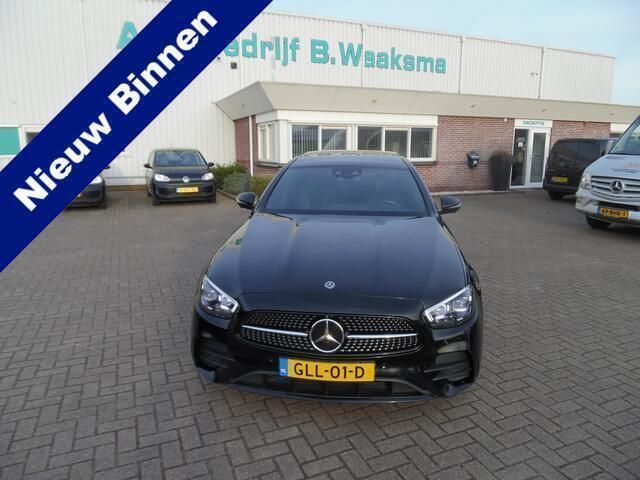 Zwart Gebruikt 2021 Mercedes E400 AMG line Sedan | € 53.750 - Afbeelding 1/4