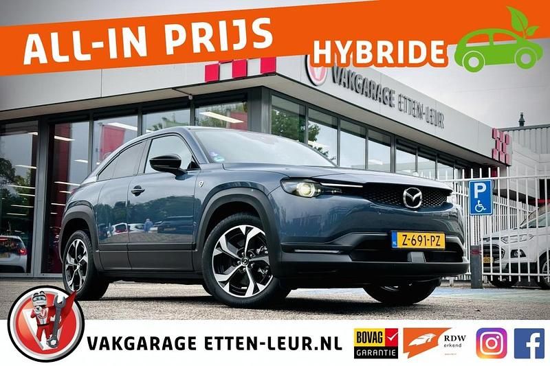 Grijs Gebruikt 2024 Mazda MX30 Ad'Vantage SUV | € 27.985 - Afbeelding 1/4