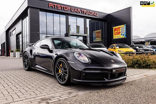 Zwart Gebruikt 2021 Porsche 911 Turbo S Coupé | € 203.992 - Afbeelding 1/2
