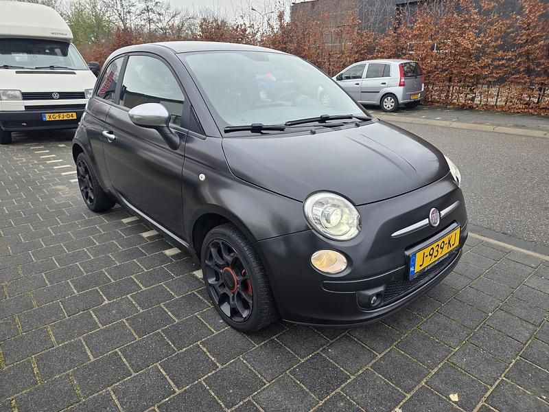 Occasion Fiat 500 Sport 101 PK (74 kW) 2011 Zwart Hatchback