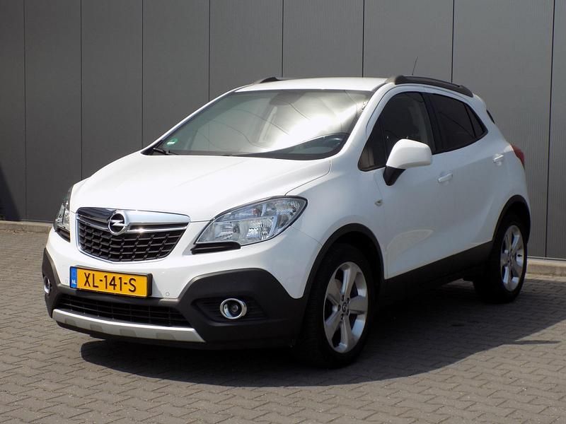 Wit Gebruikt 2014 Opel Mokka Cosmo SUV | € 7.900 (Super prijs) - Afbeelding 1/3