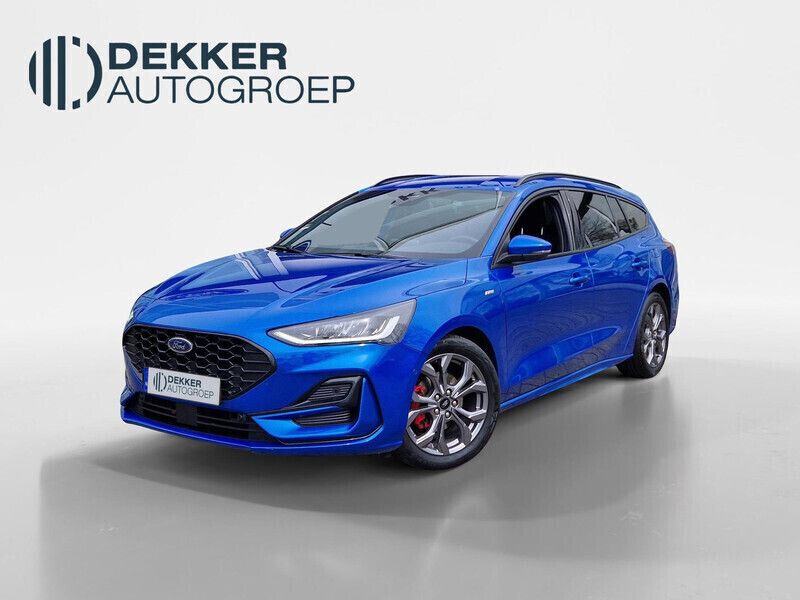 Blauw Gebruikt 2023 Ford Focus ST-Line Stationwagen | € 22.745 (Eerlijke prijs) - Afbeelding 1/4